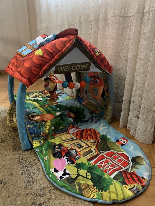 Розвиваючий килимок палатка