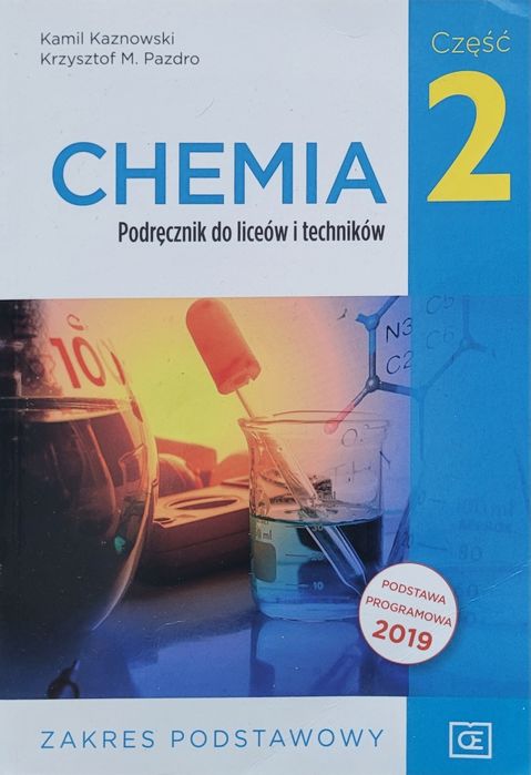Chemia  2  Podręcznik do liceum i technikum