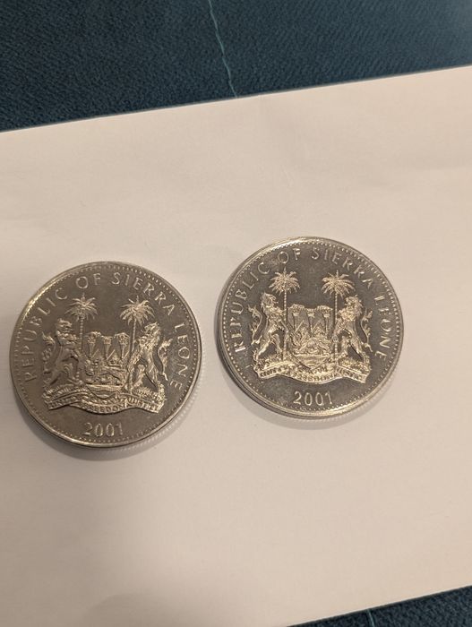 Монета Сьерра-Леоне , Эритрея