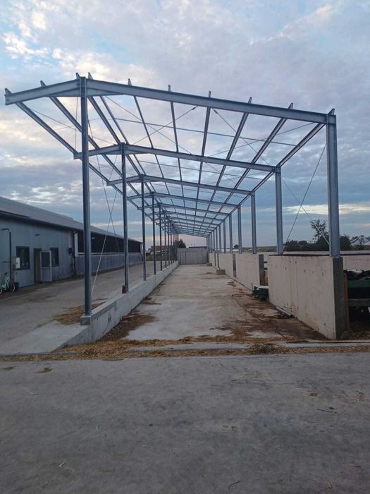 Hala stalowa - konstrukcja 70x8m