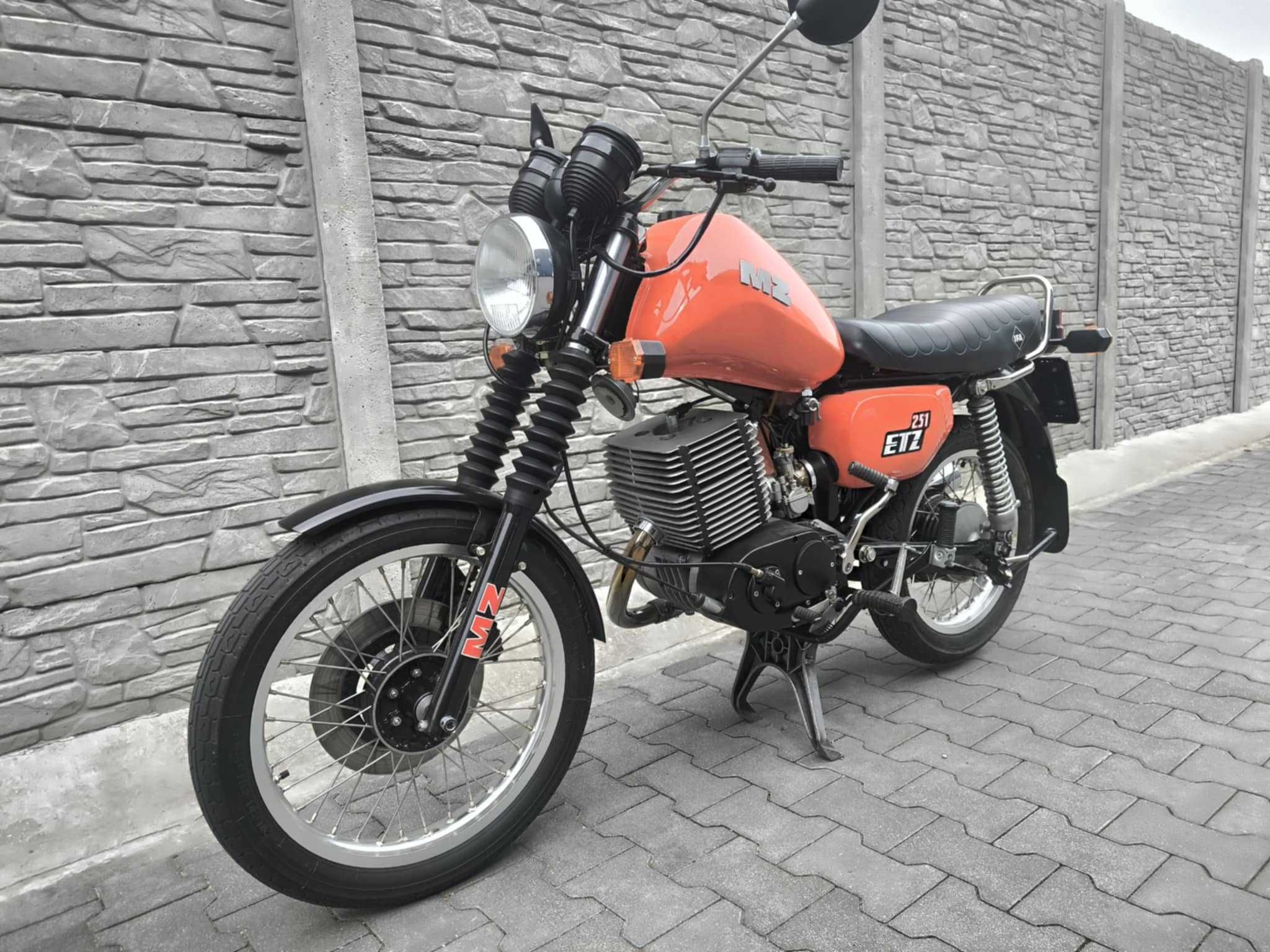 MZ ETZ 251 po renowacji, niezawodna