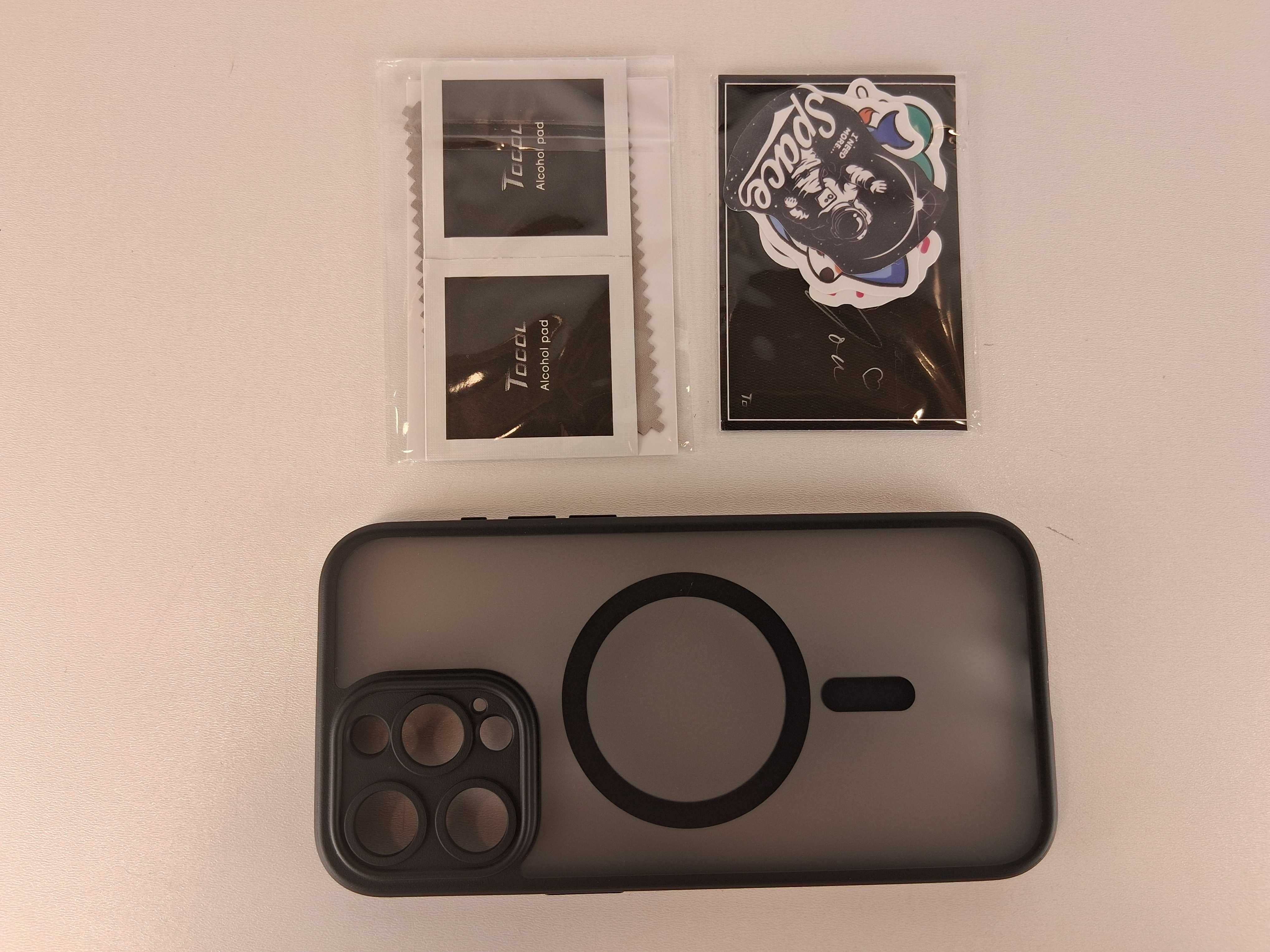 Y143 Etui Na Telefon iPhone 15 Pro Max Szkło Hartowane Ochrona Zestaw