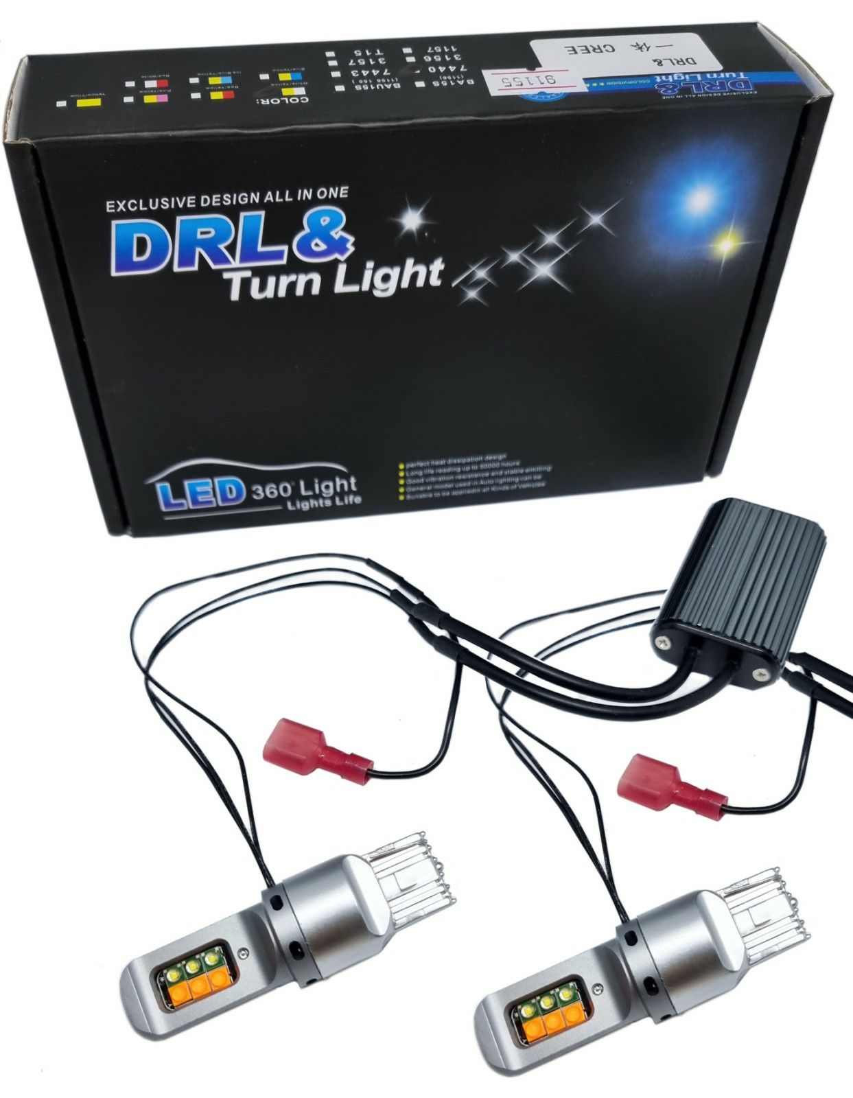 Дневные ходовые огни + поворот 2в1 DRL LED лампы в поворот с дхо NEW