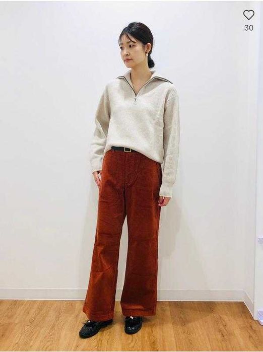 Светр з молнією з вовни преміум якості Uniqlo XS