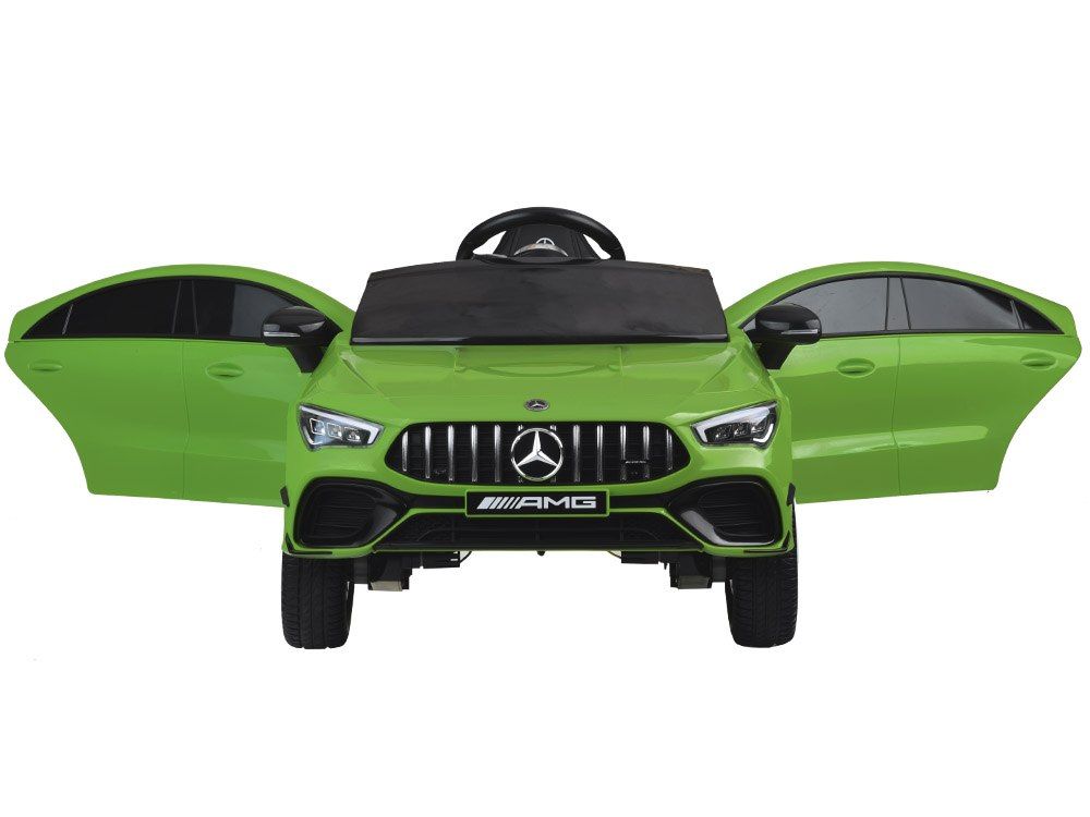 Auto na akumulator Mercedes AMG CLA 45s dla dziecka efekt bujania