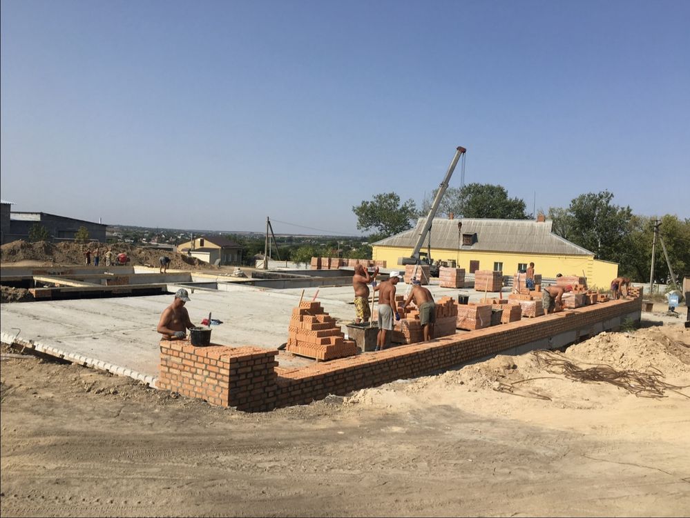 Каменщики, Якісна кладка кирпич, газоблок, шлакобло, кая, облицювання!