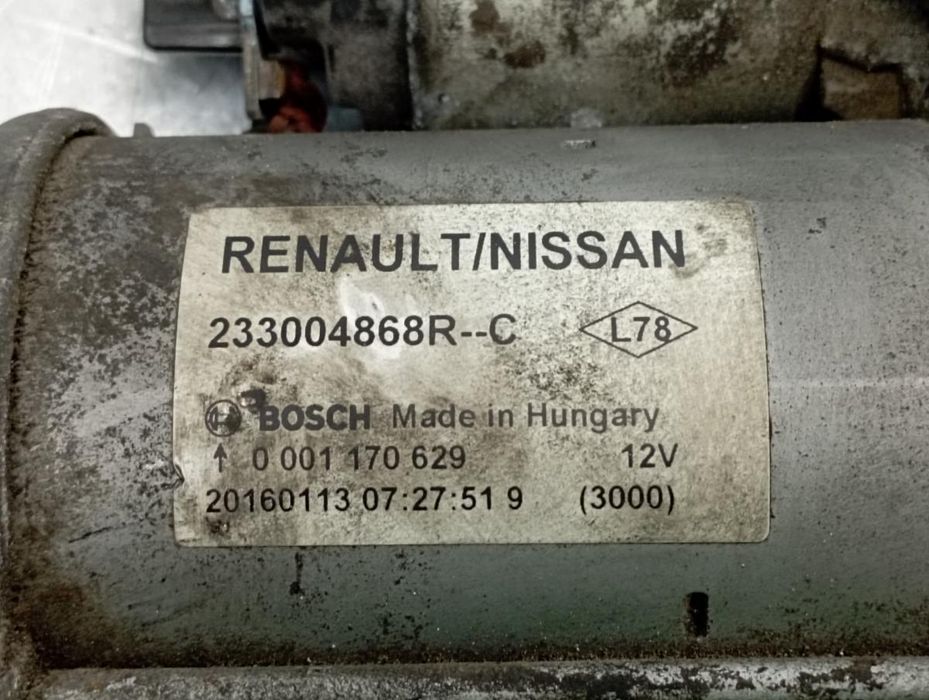 Motor de arranque NISSAN Juke (F15)