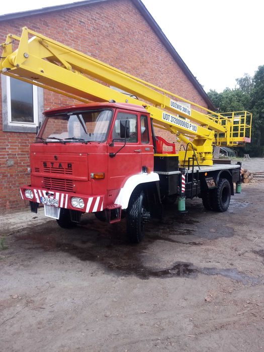 Podnośnik koszowy, wycinka drzew, czyszczenie rynien, mycie dachów