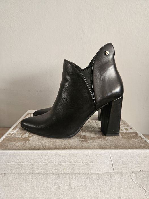 Botki skórzane Venezia rozm.39