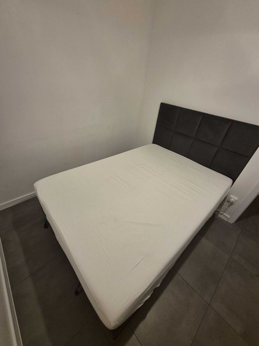 Łóżko Kontynentalne 140X200 Beżowe