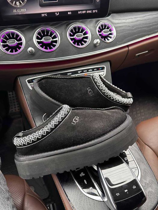 Женские тапочки UGG Tasman Platform 36-41 Натур Овчина! Хит Зимы! Топ