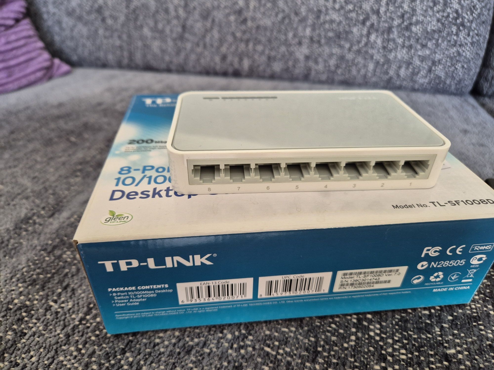 Switch Tp-Link Tl-SF1008D