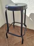 Taboret IKEA RASKOG, lakier czarny