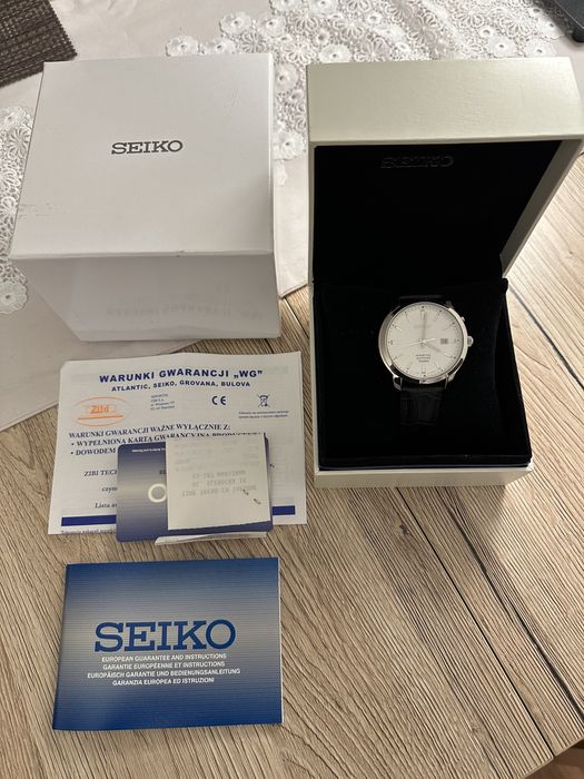 Seiko SKA743P1 - piękny (stan kolekcjonerski) i elegancki zegarek