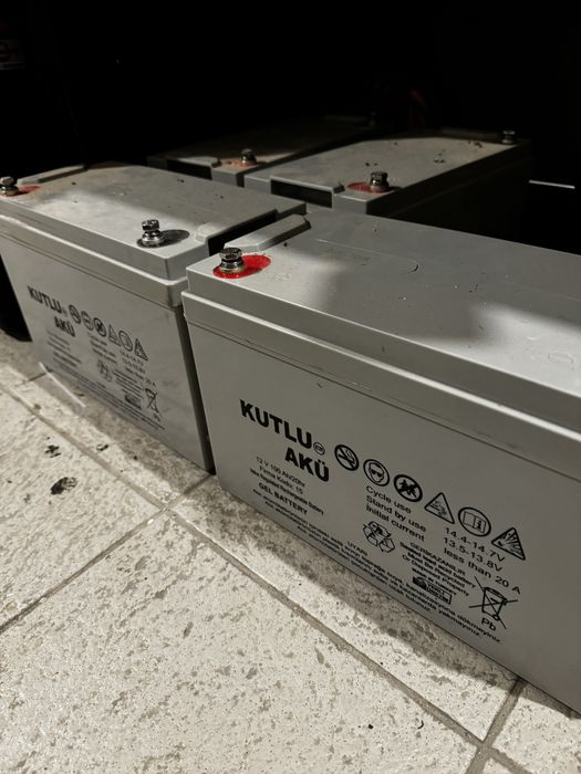 Гелевий акумулятор KUTLU AKU 100Ah 12V (Туреччина)