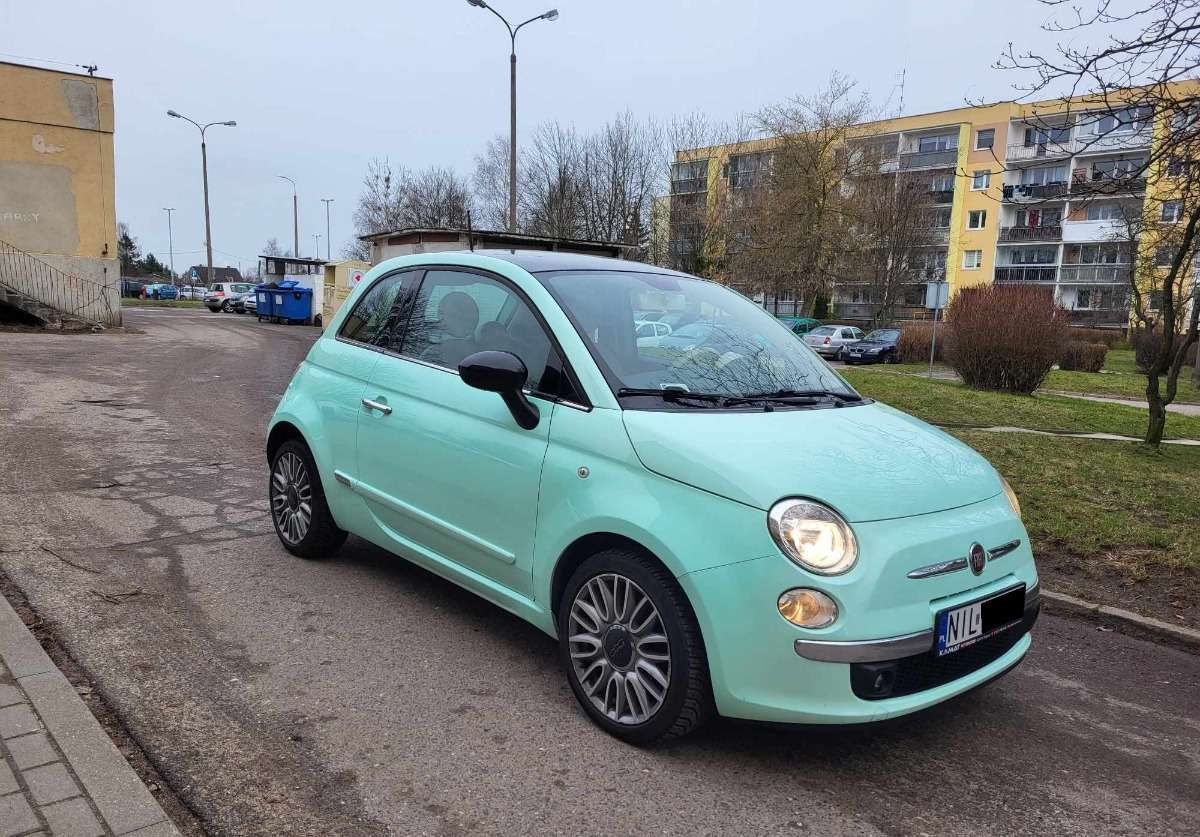 Fiat 500 1,2 benzyna  1-szy właściciel, Salon Polska, Zamiana