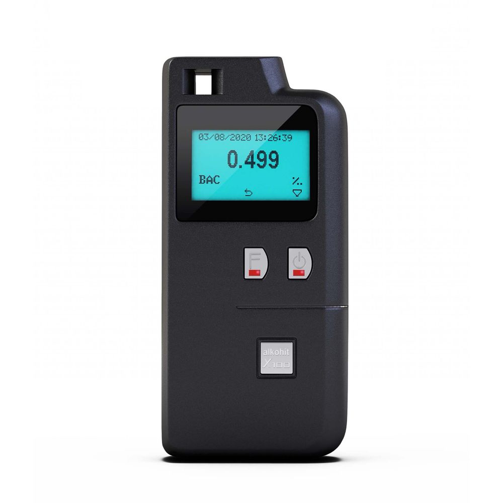 Alkomat Elektrochemiczny ALKOHIT X100 Policyjny Dowodowy Sensor EU