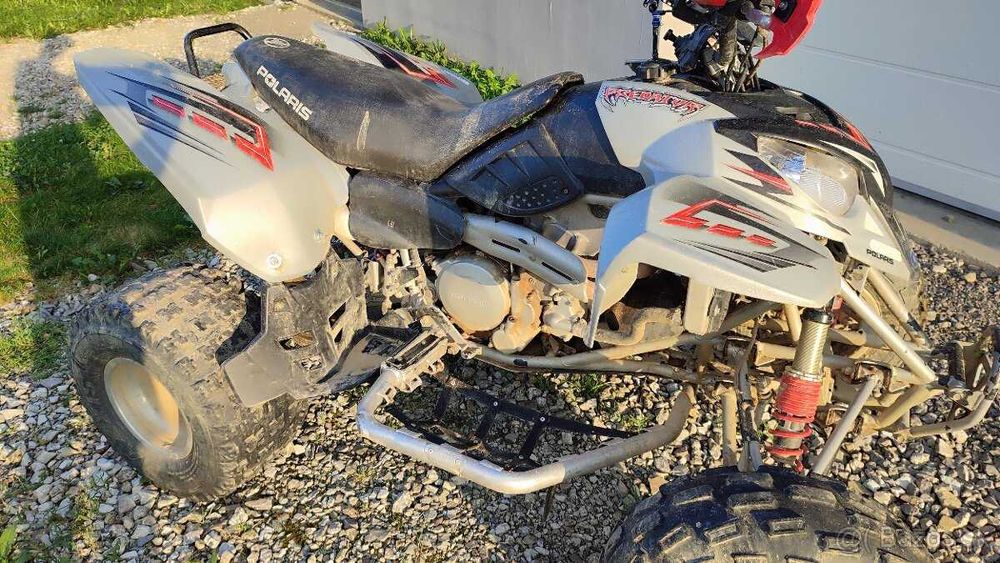polaris predator 500 czesci silnikowe rama os kola zaplon gaznik kosz