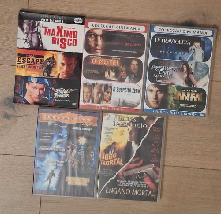 DVD´s originais (Vários p/ capa)
