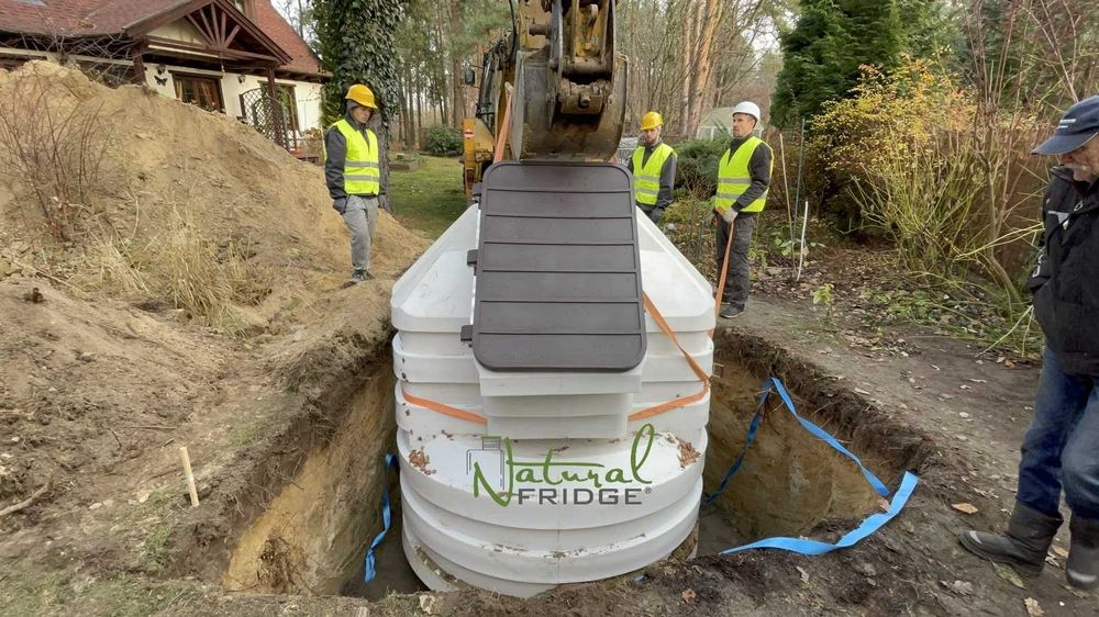 Nowa piwnica ziemianka 250cm Bunkier Spiżarka przydomowa Wysyłka RATY