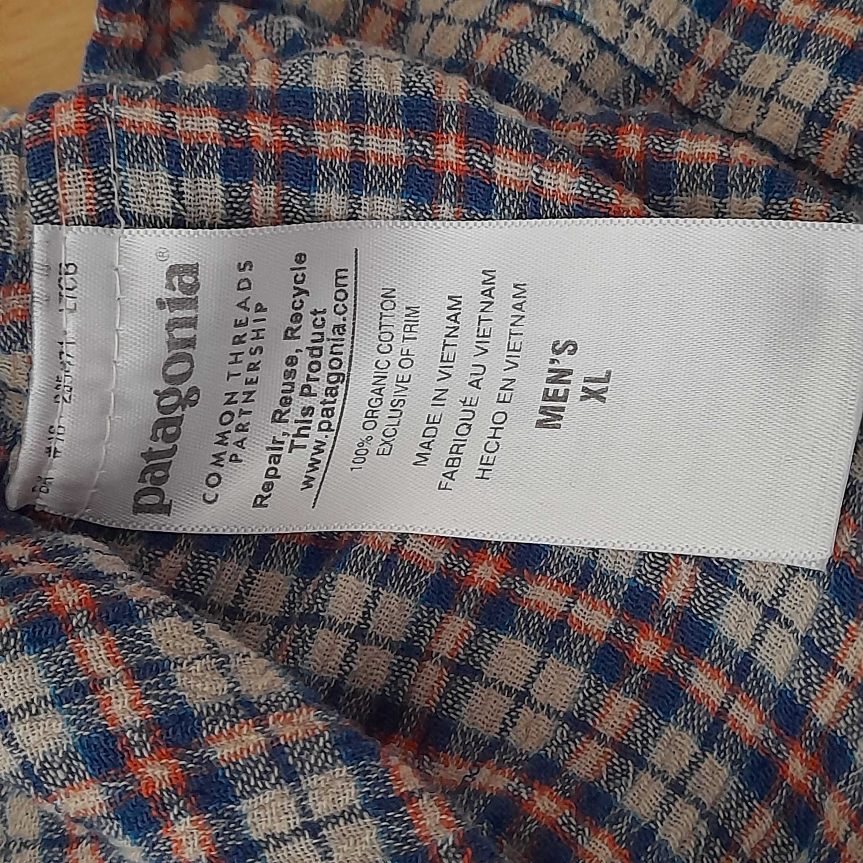 Patagonia koszula z krótkim rękawem męska r. XL