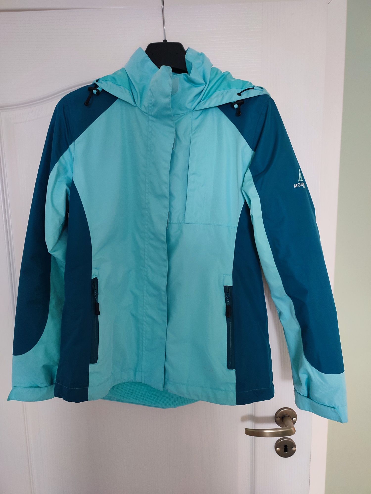 Kurtka outdoorowa damska, przeciwdeszczowa rozmiar M
