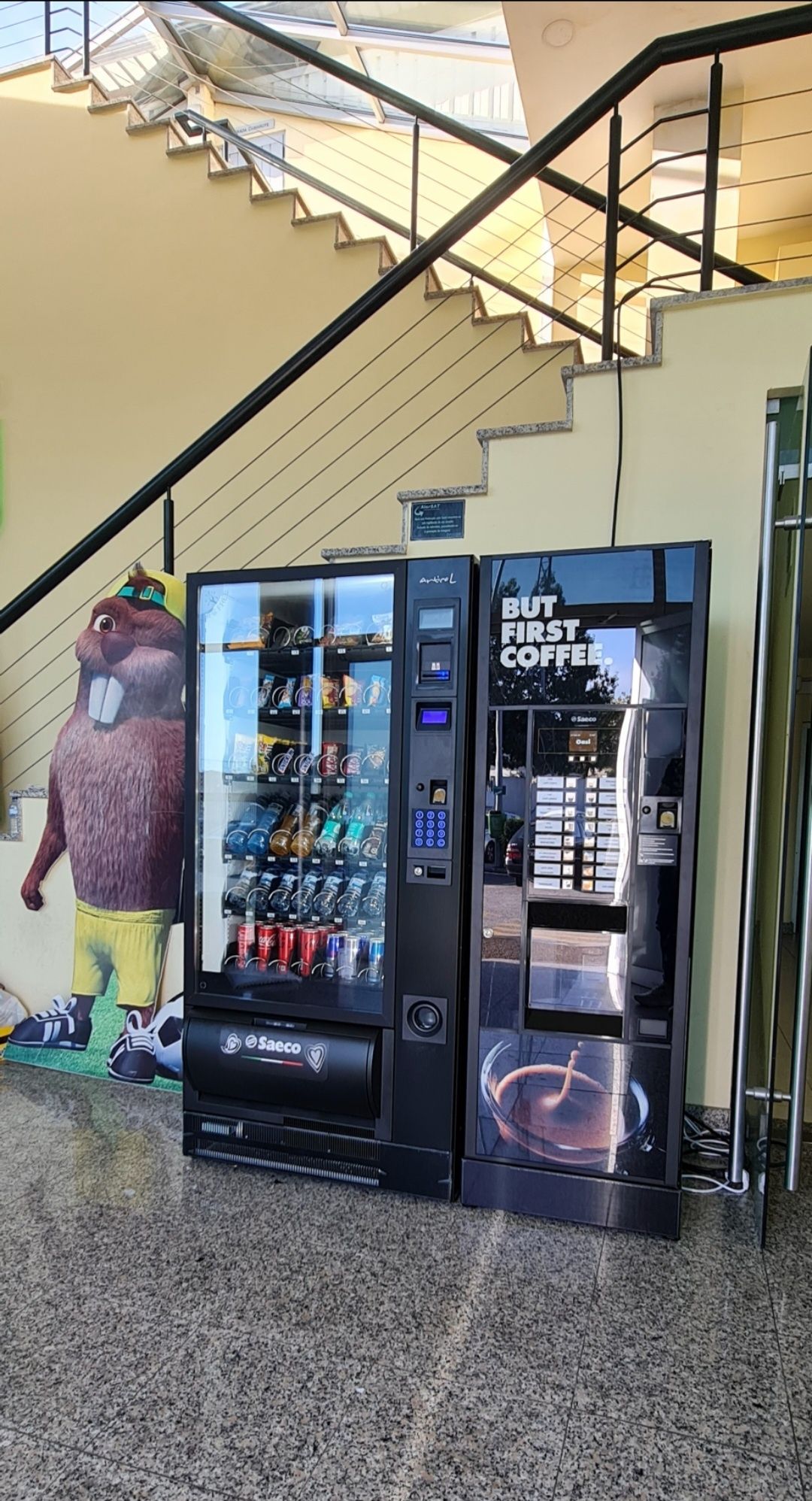 Máquinas vending Saeco