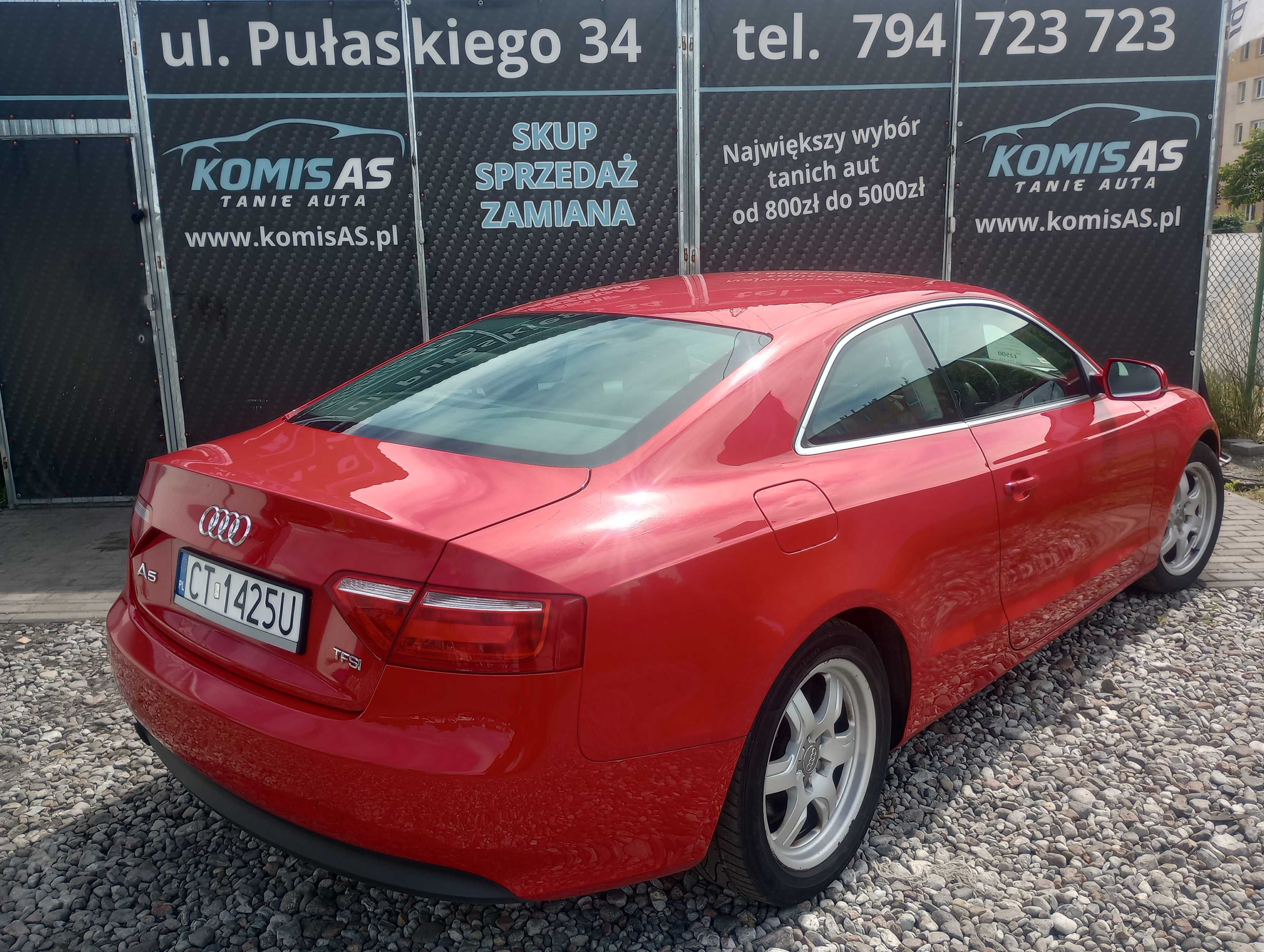 Audi A5 2.0 Benzyna 180KM ANGLIK * automat * klimatyzacja * Bydgoszcz