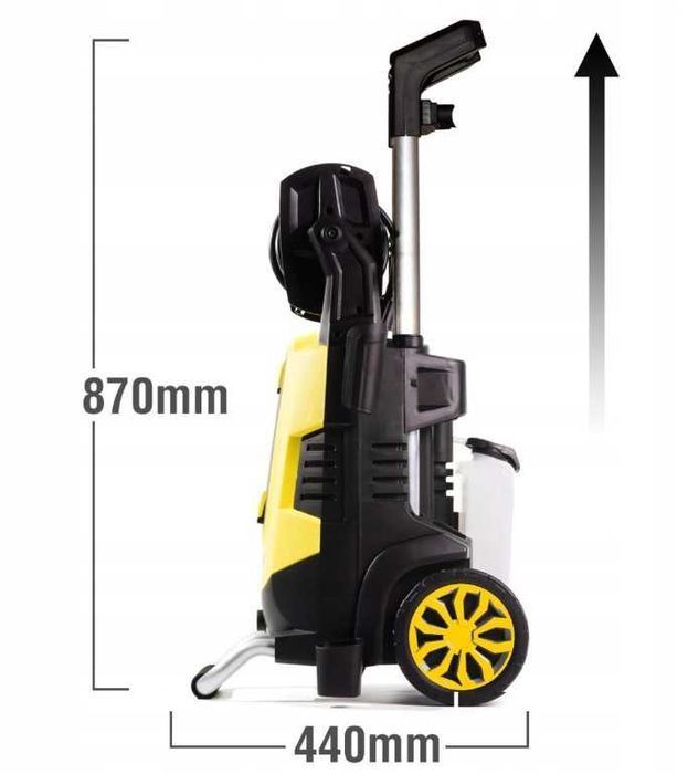 XXL Mocna Myjka Ciśnieniowa Riwall 165 bar/ 280 bar TURBO do auta Nowa