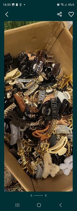 Klamry mix 100 sztuk