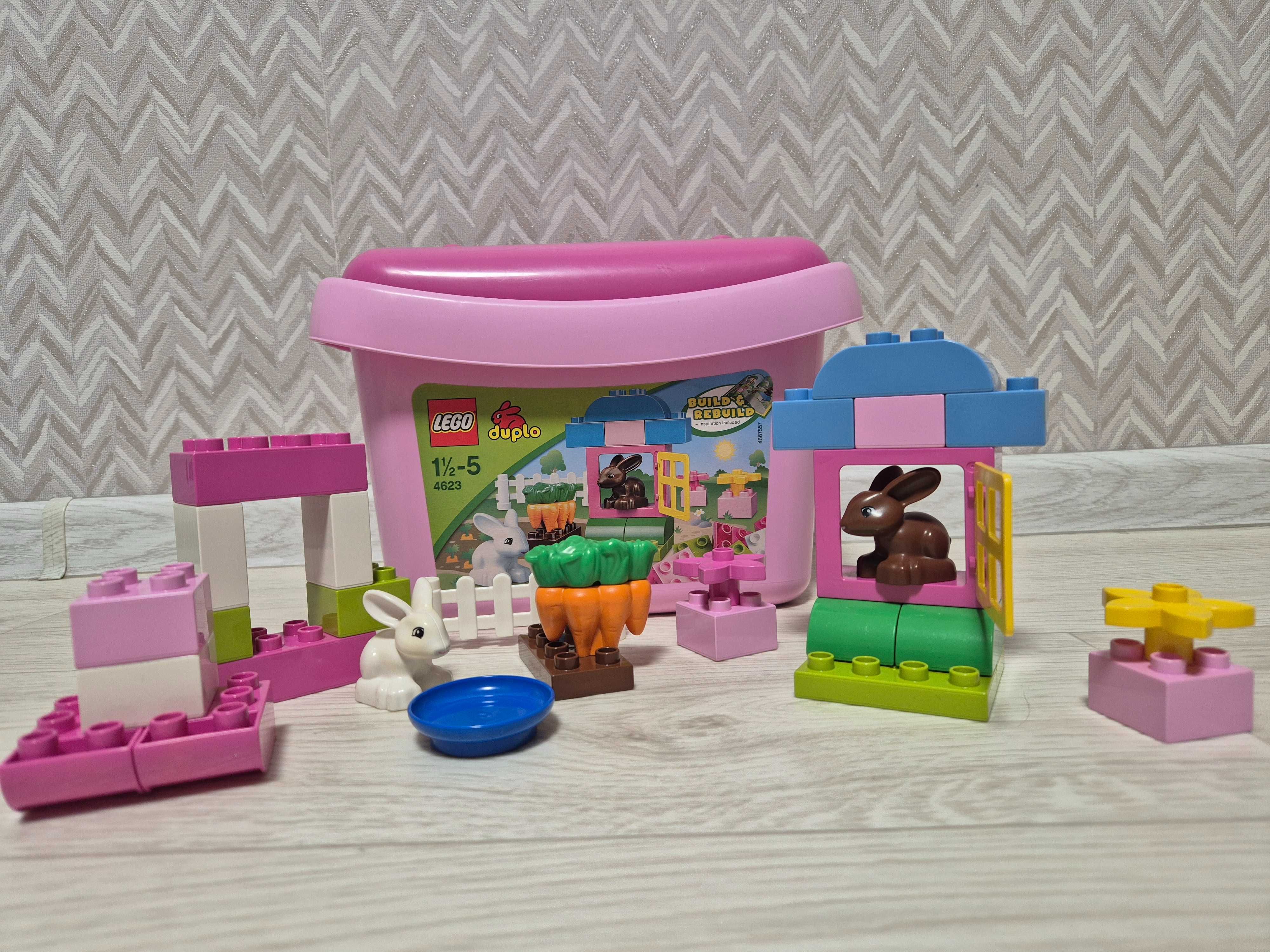 Lego Duplo 4623+10517 Ферма 30+35 деталей