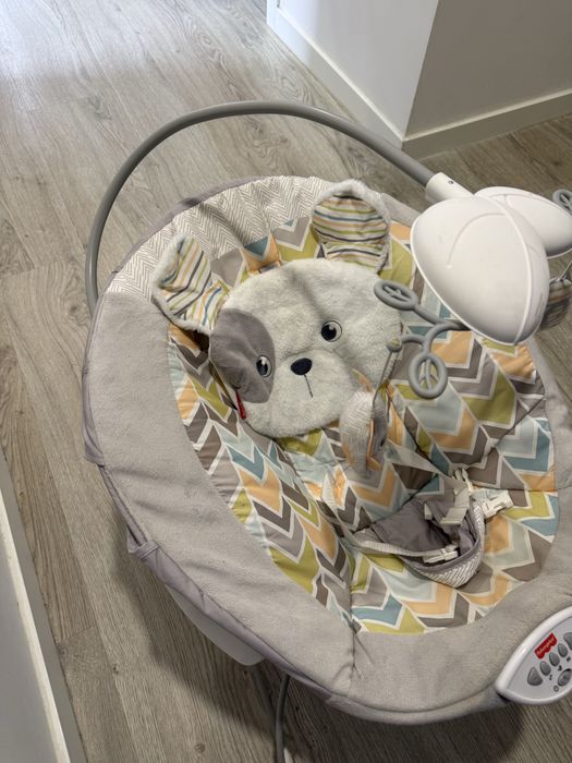 Espreguiçadeira Fisher-Price Sweet Snugapuppy Deluxe Bouncer