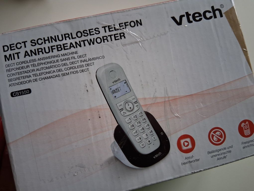 Tel bezprzewodowy Vtech biały