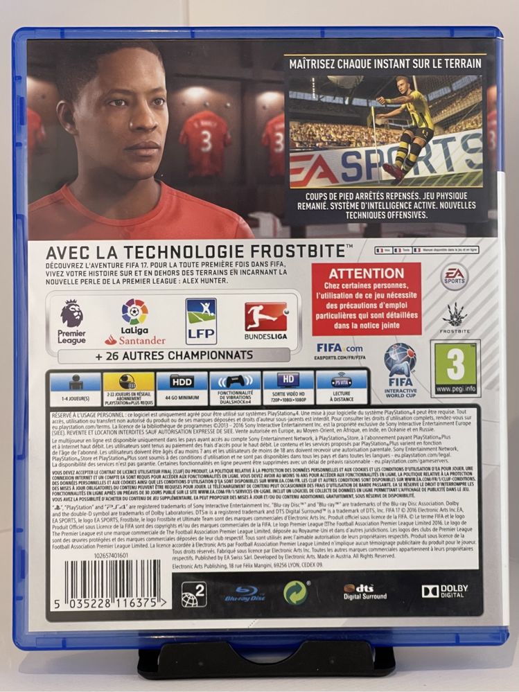 Jogo FIFA 17 || PS4