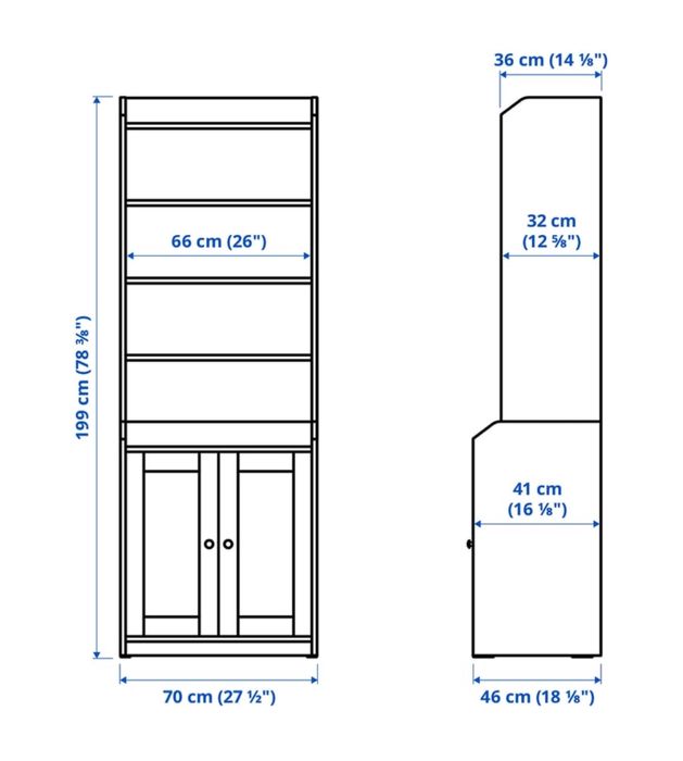 Szafka wysoka Ikea Hauga do negocjacji!