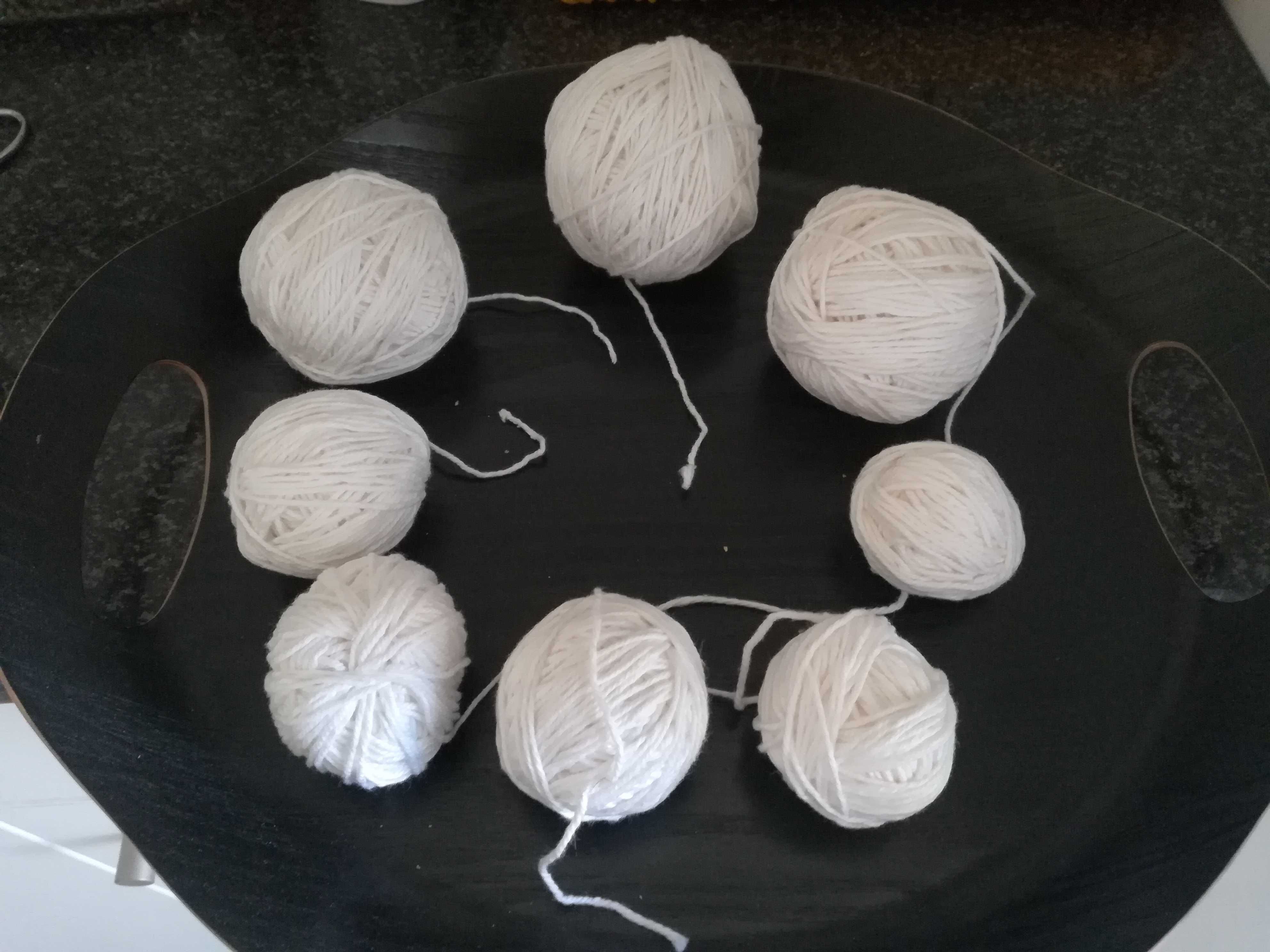 Linha crochet algodão branco