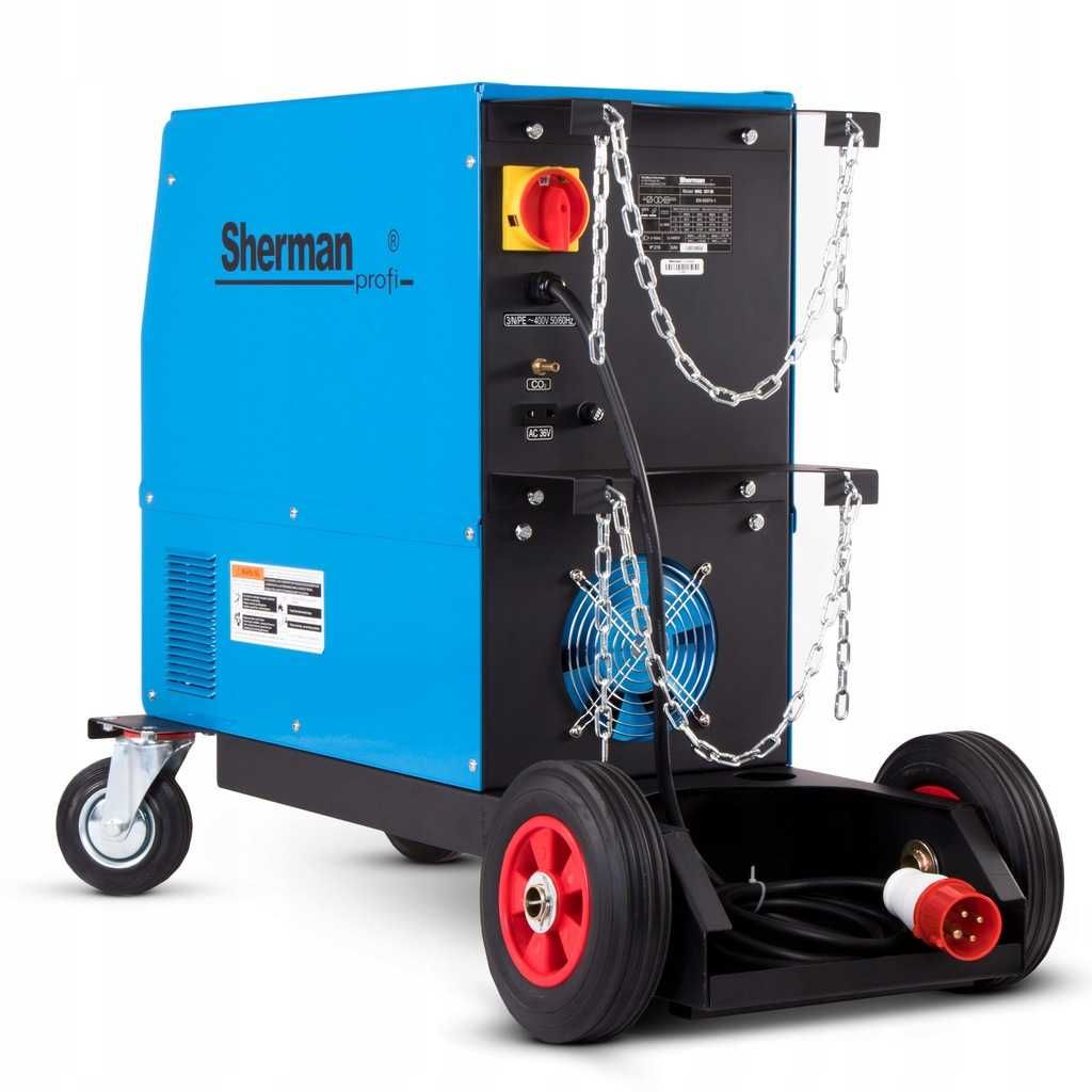 Spawarka inwertorowa Sherman PÓŁAUTOMAT MIG MAG MMA 360 SYN 10-250 A