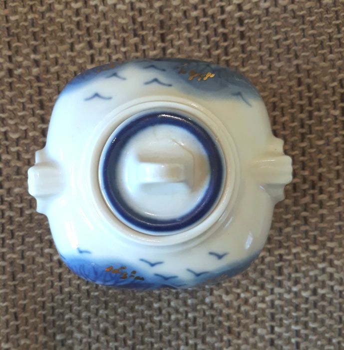 ŁOMONOSOW herbatnica, pojemnik, karafka porcelana rosyjska USSR