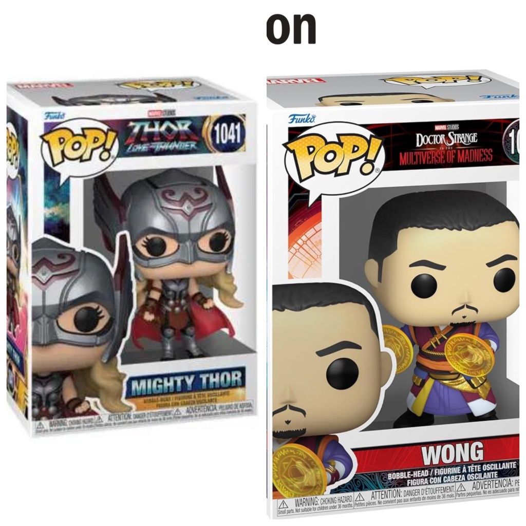 Фігури Funko Pop Mighty Thor Wong Фанко Поп