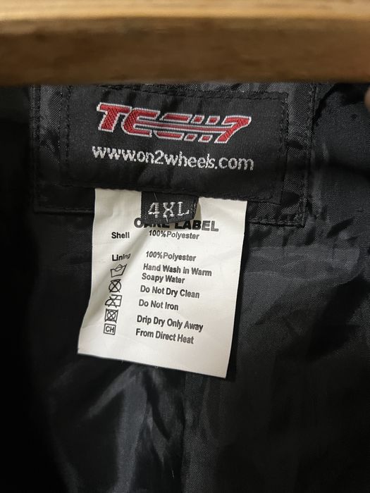 Мотокомбінезон, мотодощовик Tech 7, 4XL