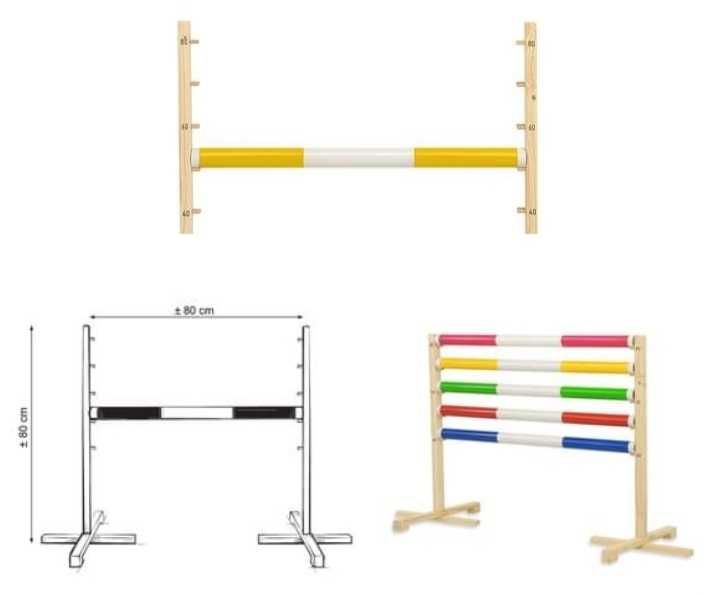 SALTO DE OBSTÁCULOS PARA CRIANÇAS​ 120