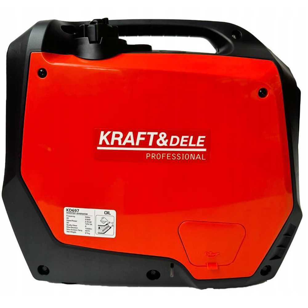 KRAFT&DELE Agregat Prądotwórczy Inwertorowy 2,3/2,5kw 2500w Avr KD697