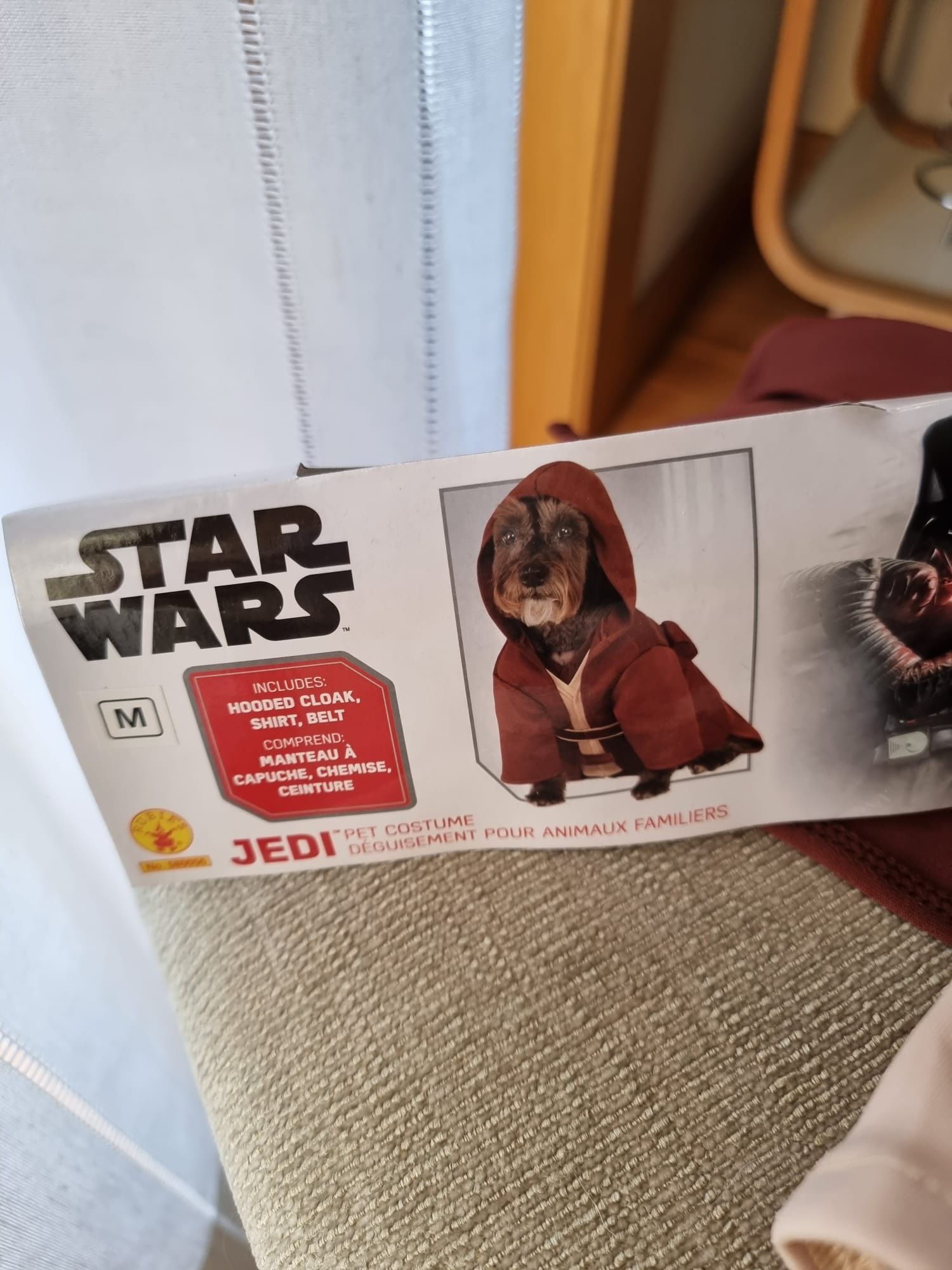 Disfarce para cão Jedi - marca oficial Star Wars