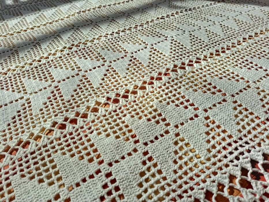 Colcha de Crochê de Solteiro