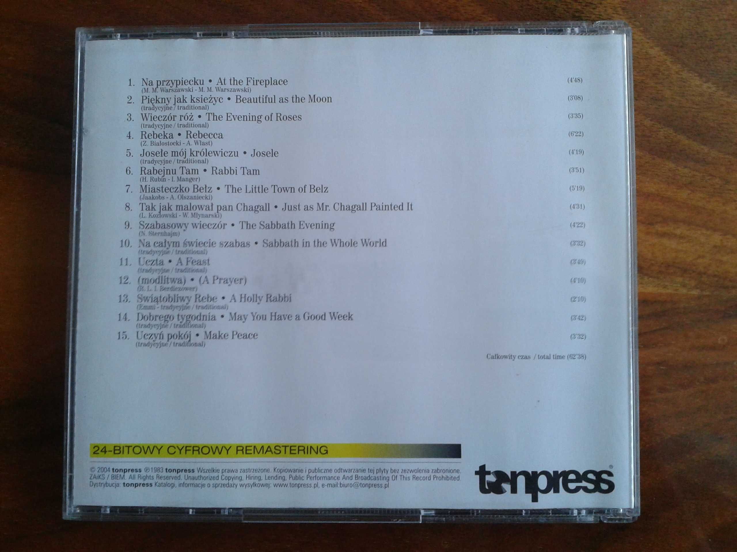 Płyta CD "Ałef-Bejs" Sława Przybylska
