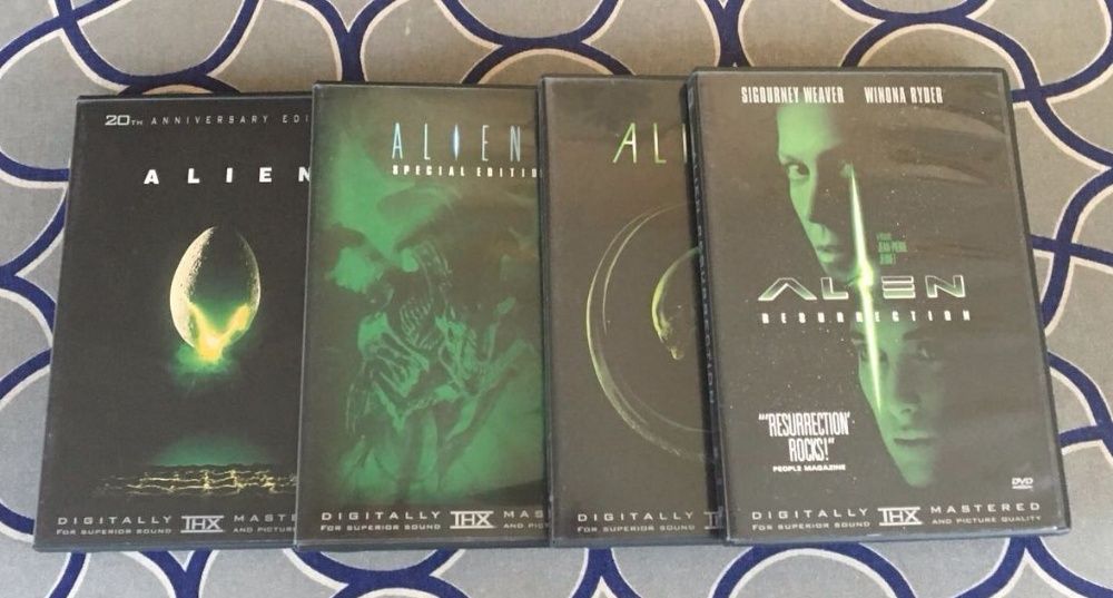 DVD boxset ALIEN (ЧУЖИЕ) юбилейное издание