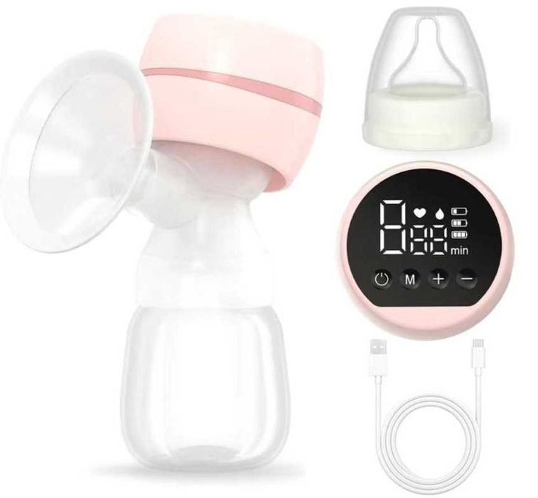 Електричний молоковідсмоктувач Breast Pump зі світлодіодним екраном