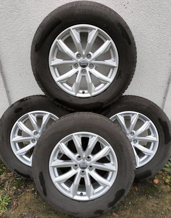 Felgi z oponami zimowymi Audi Q5 7x17 ET34 5x112