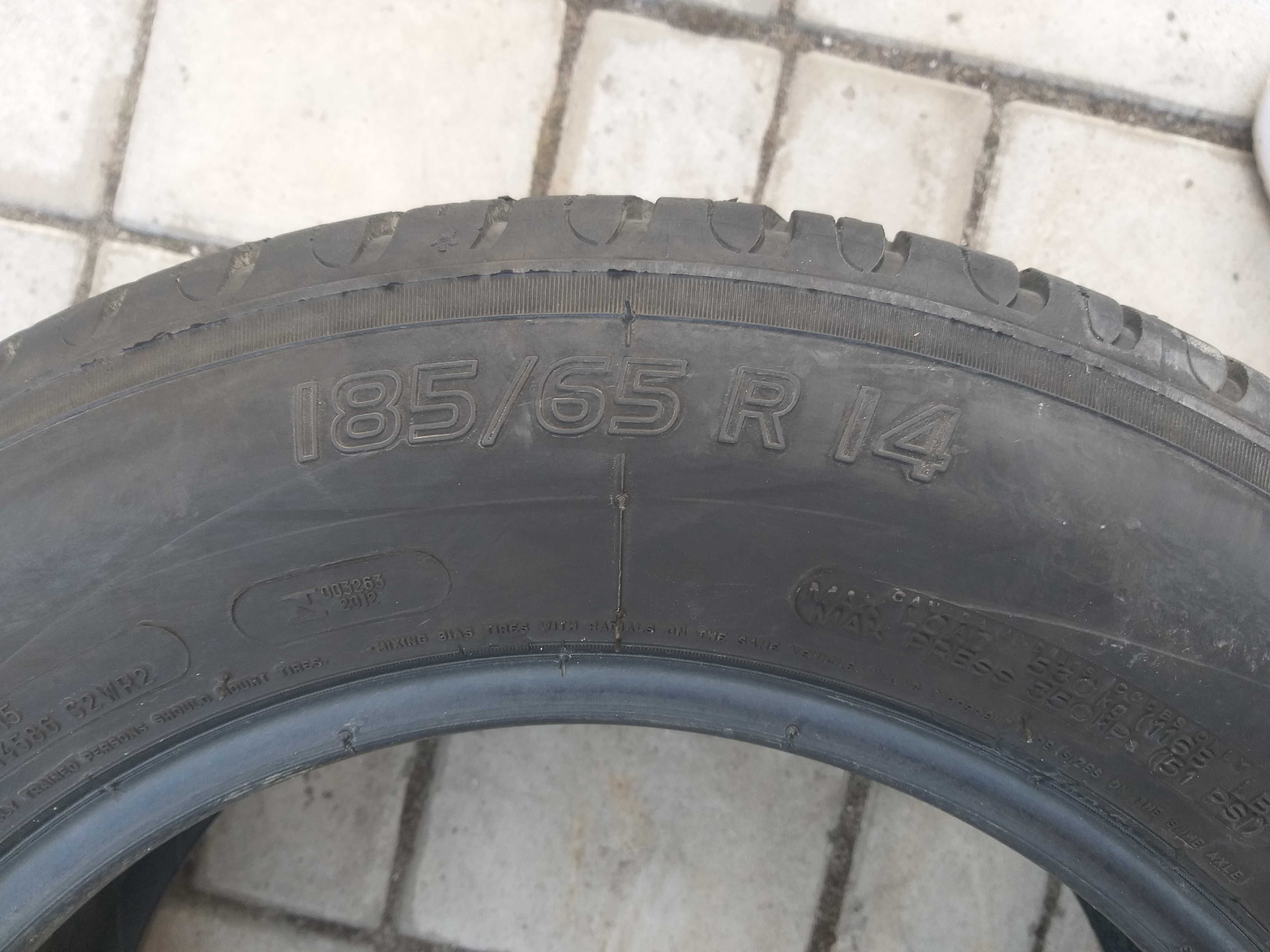 Шини лiтнi Michelin Entrgy xm2 185/65/R14