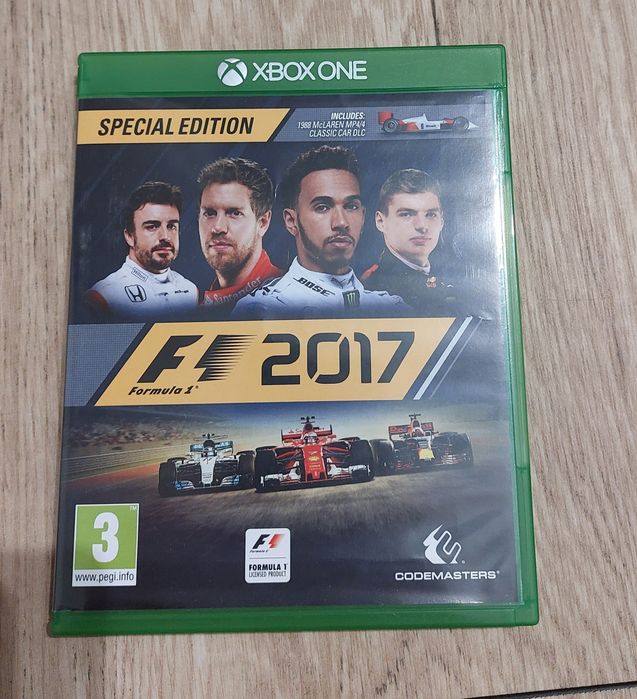 F1 17 Xbox one w bardzo dobrym stanie
